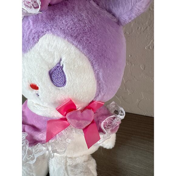 Hello Kitty Sanrio & Friends Purple Pink Kuromi 9” Plush 12” including ears - Picture 2 of 4